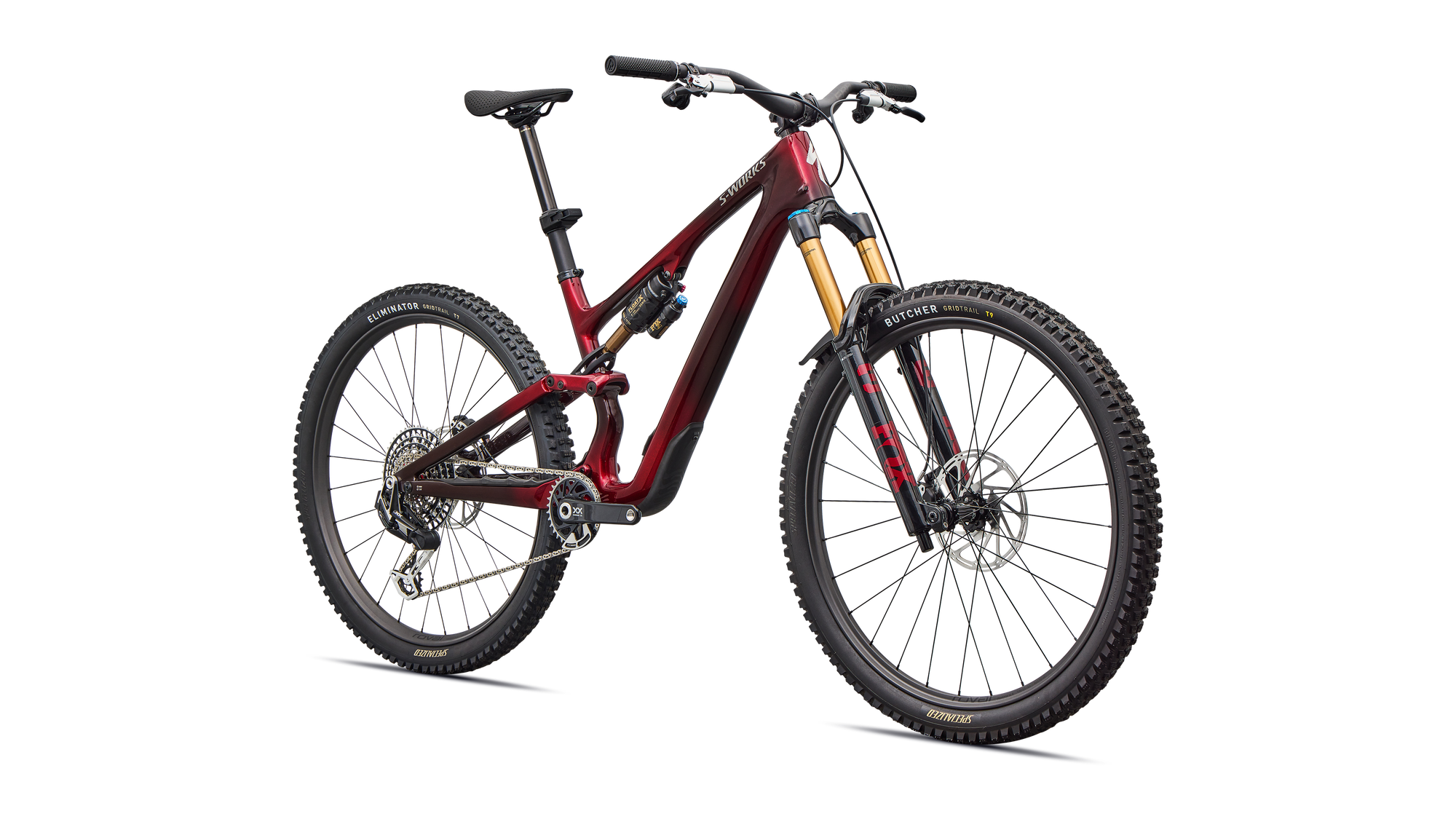 Specialized S-Works Stumpjumper 15 EVO - Gloss Solidity Metallic / Bordeaux Metallic / Brushed Chrome