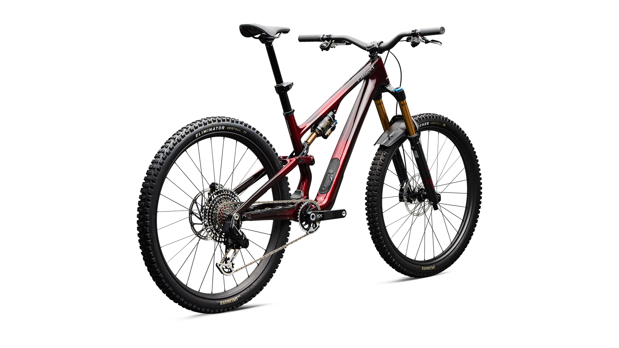 Specialized S-Works Stumpjumper 15 EVO - Gloss Solidity Metallic / Bordeaux Metallic / Brushed Chrome