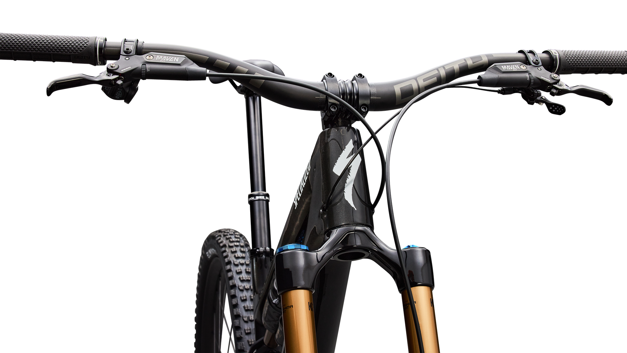 Specialized Stumpjumper 15 EVO Pro - SRAM X0 AXS, FOX Factory - Gloss Carbon / White