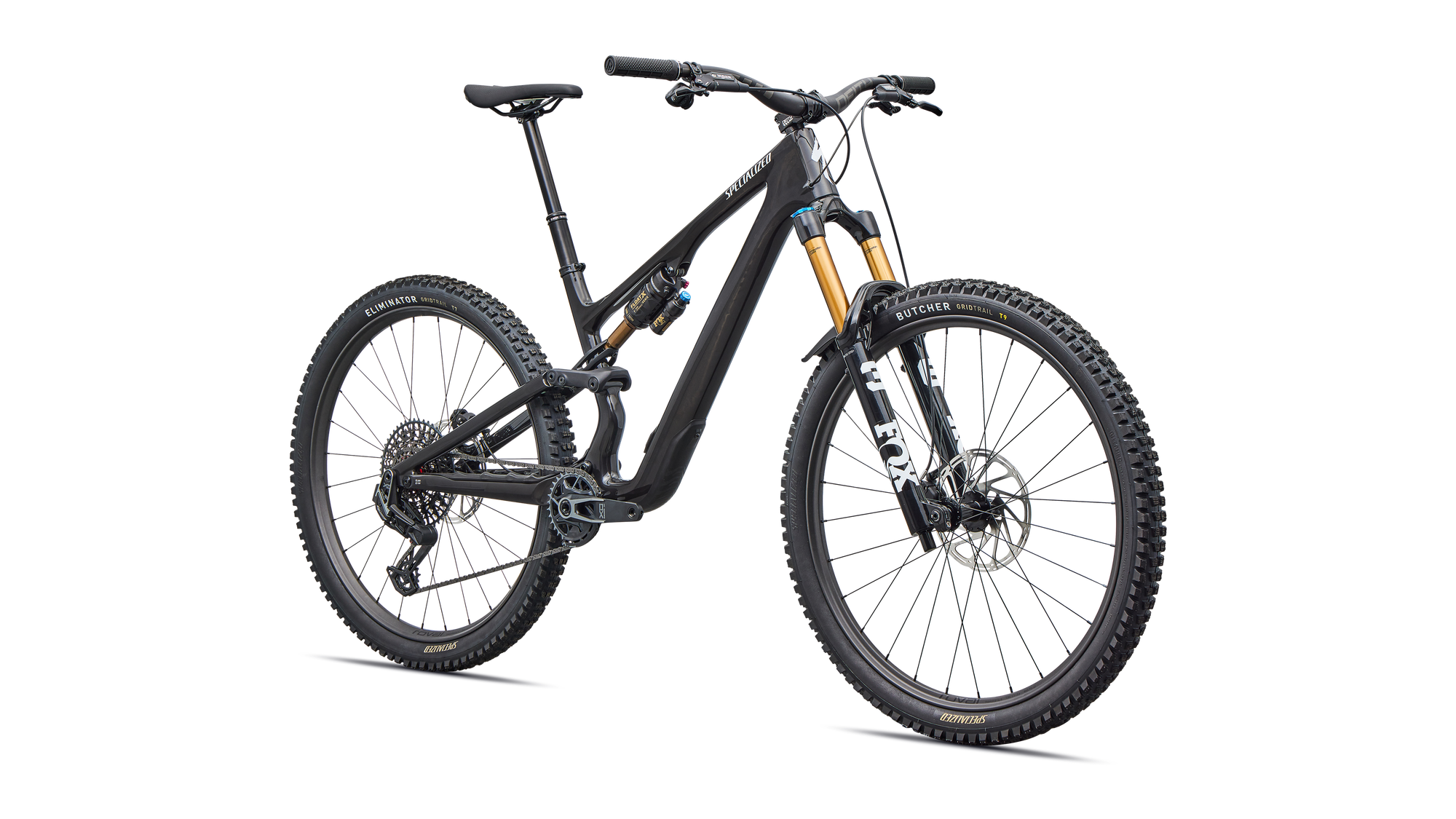 Specialized Stumpjumper 15 EVO Pro - SRAM X0 AXS, FOX Factory - Gloss Carbon / White