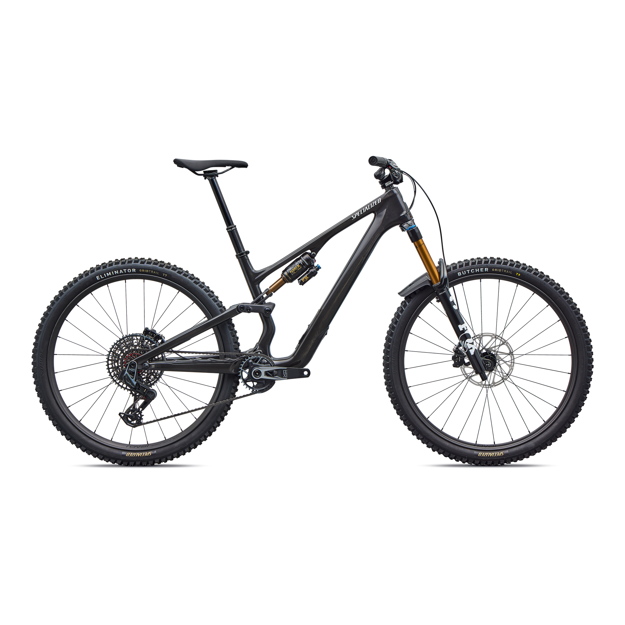 Specialized Stumpjumper 15 EVO Pro - SRAM X0 AXS, FOX Factory - Gloss Carbon / White