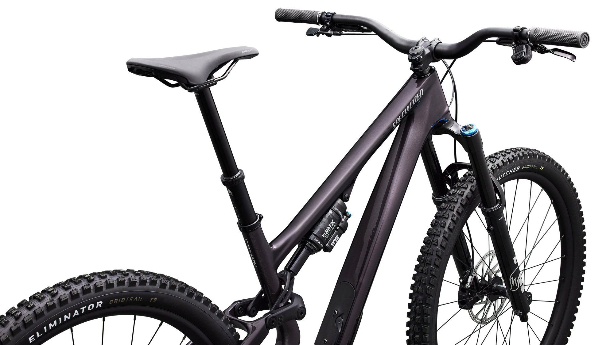 Specialized Stumpjumper 15 EVO Expert - SRAM GX AXS, FOX Performance Elite - Gloss Nebula Metallic / Dolomite Metallic