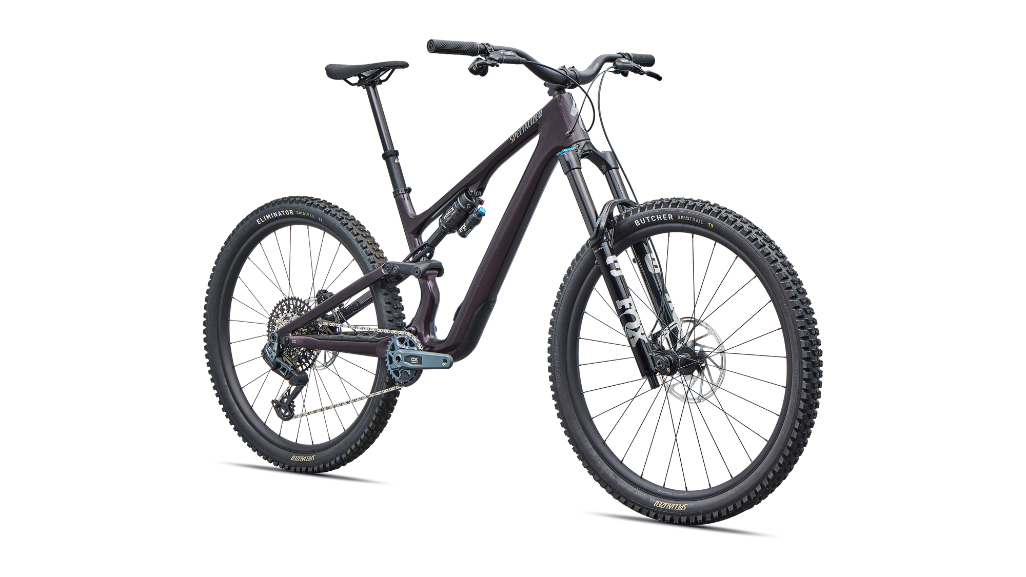 Specialized Stumpjumper 15 EVO Expert - SRAM GX AXS, FOX Performance Elite - Gloss Nebula Metallic / Dolomite Metallic