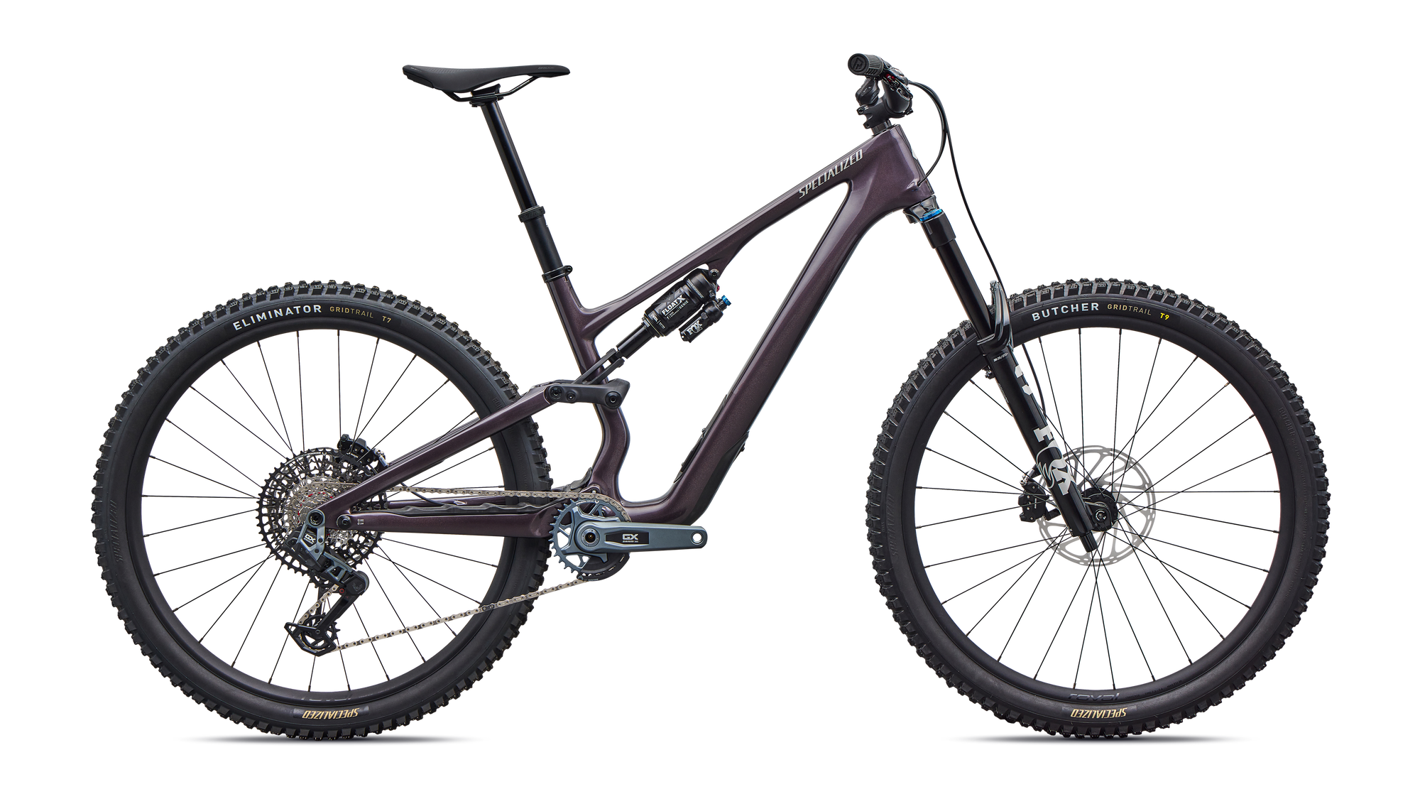 Specialized Stumpjumper 15 EVO Expert - SRAM GX AXS, FOX Performance Elite - Gloss Nebula Metallic / Dolomite Metallic