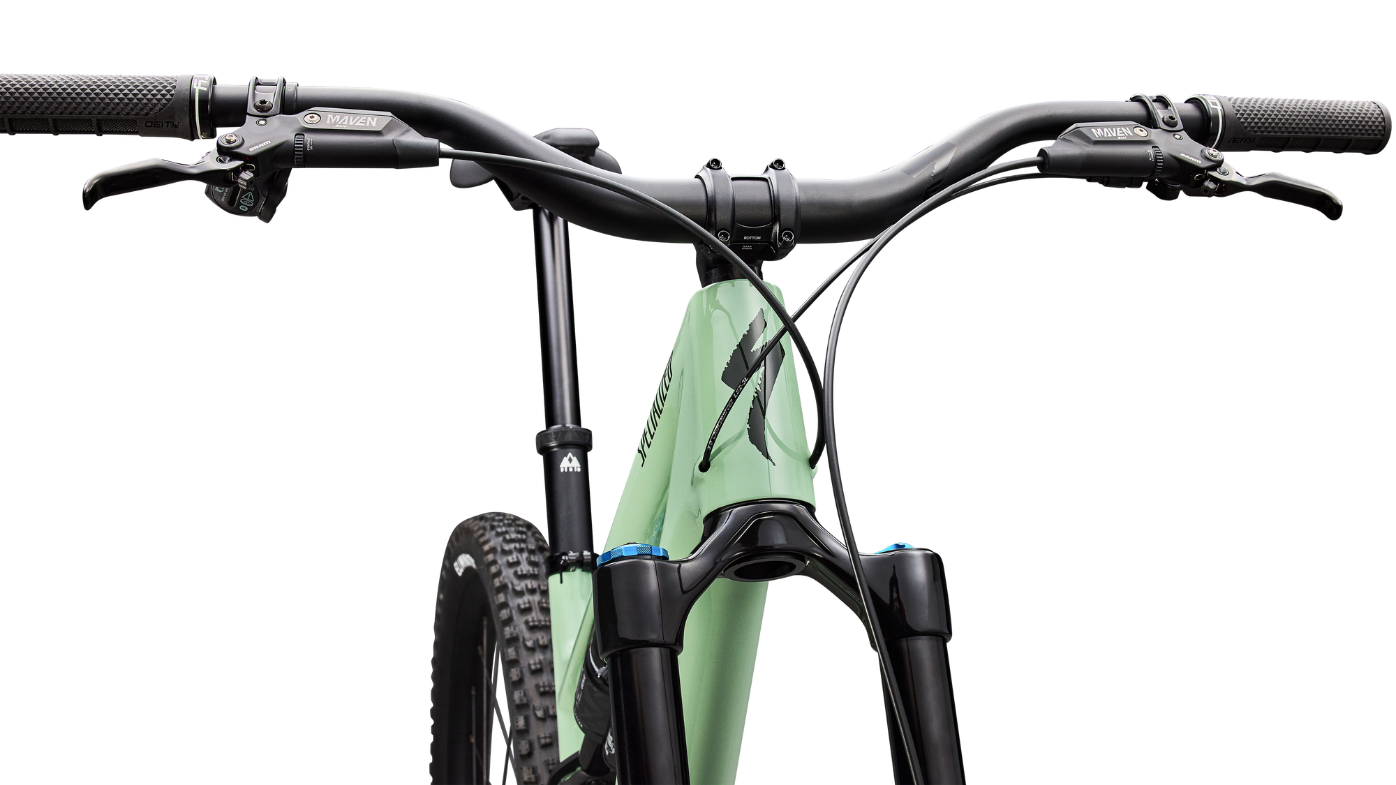 Specialized Stumpjumper 15 EVO Expert - SRAM GX AXS, FOX Performance Elite - Gloss Pistachio / Dark Moss Green