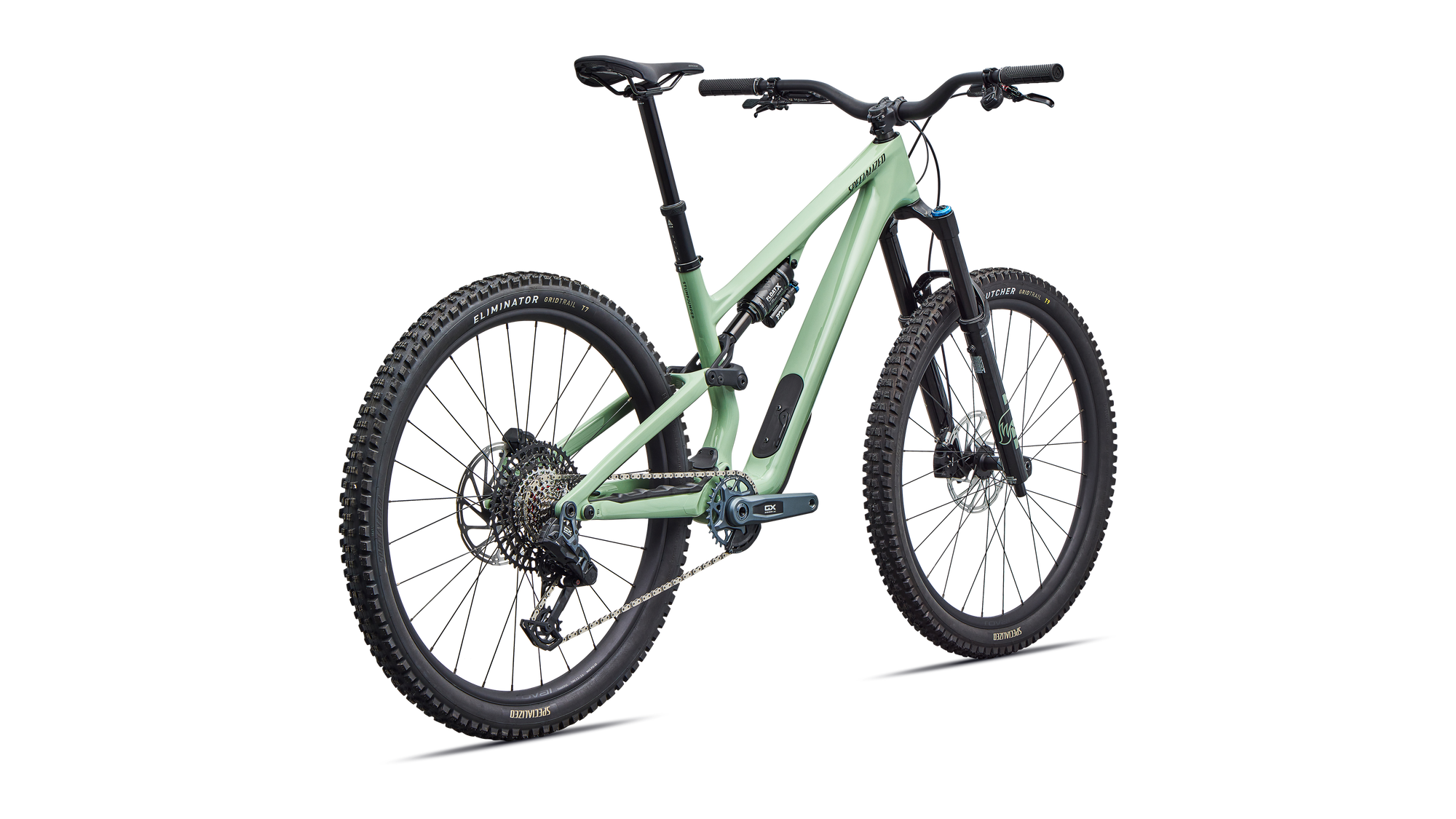 Specialized Stumpjumper 15 EVO Expert - SRAM GX AXS, FOX Performance Elite - Gloss Pistachio / Dark Moss Green