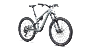Specialized Stumpjumper 15 EVO Comp - SRAM S-1000 AXS, FOX Rhythm - Gloss Shadow Silver / Majesty Blue Metallic