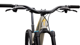 Specialized Stumpjumper 15 EVO Comp - SRAM S-1000 AXS, FOX Rhythm - Satin Sandstone Metallic / California Sunshine