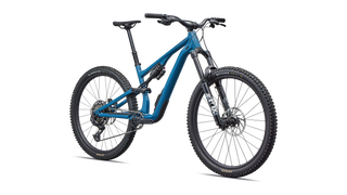 Specialized Stumpjumper 15 EVO Alloy Comp - SRAM Eagle 70, FOX Rhythm - Gloss Grey Blue / Cast Blue Metallic