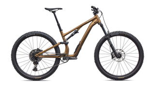 Specialized Stumpjumper 15 EVO Alloy - SRAM NX Eagle, RockShox/X-Fusion - Satin Burnt Gold Metallic / Sandstone Metallic