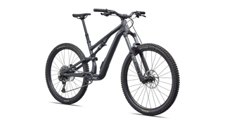 Specialized Stumpjumper 15 EVO Alloy - SRAM NX Eagle, RockShox/X-Fusion - Satin Metallic Obsidian / Sandstone Metallic