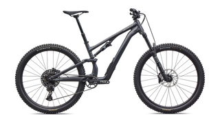 Specialized Stumpjumper 15 EVO Alloy - SRAM NX Eagle, RockShox/X-Fusion - Satin Metallic Obsidian / Sandstone Metallic