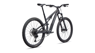 Specialized Stumpjumper 15 EVO Alloy - SRAM NX Eagle, RockShox/X-Fusion - Satin Metallic Obsidian / Sandstone Metallic