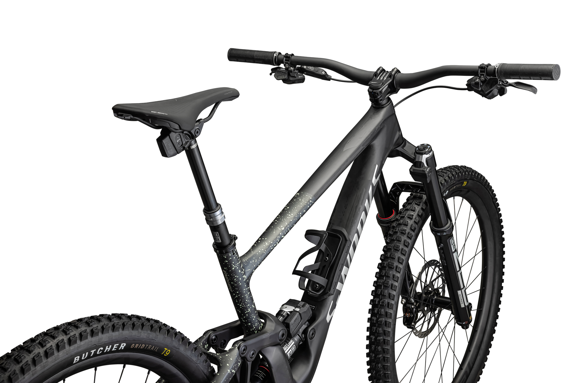Specialized S-Works Enduro LTD - Satin Carbon/Brushed Black Liquid Metal/Limestone/Brushed Chrome