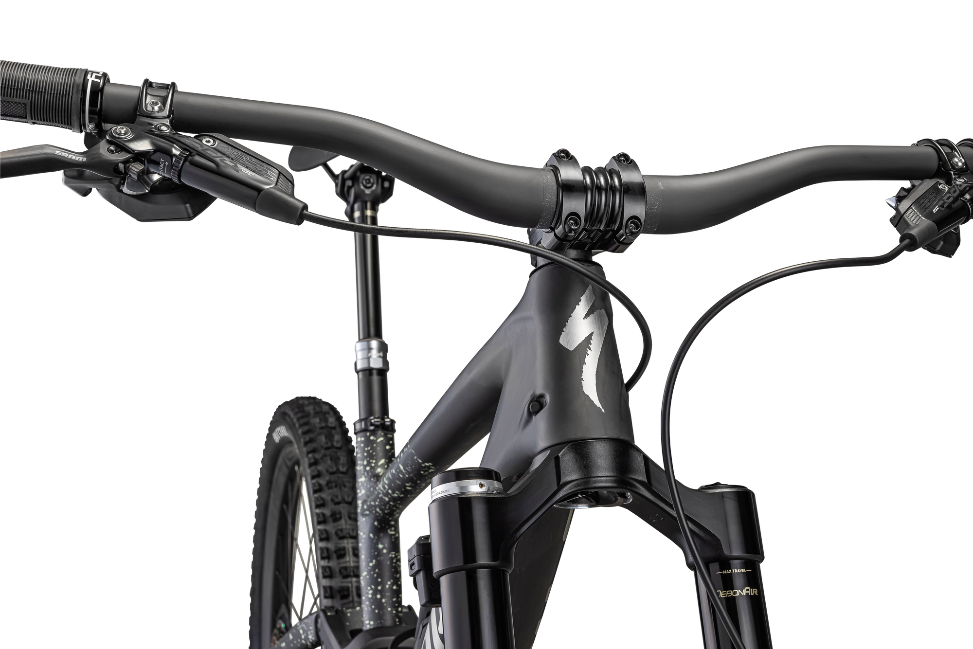 Specialized S-Works Enduro LTD - Satin Carbon/Brushed Black Liquid Metal/Limestone/Brushed Chrome