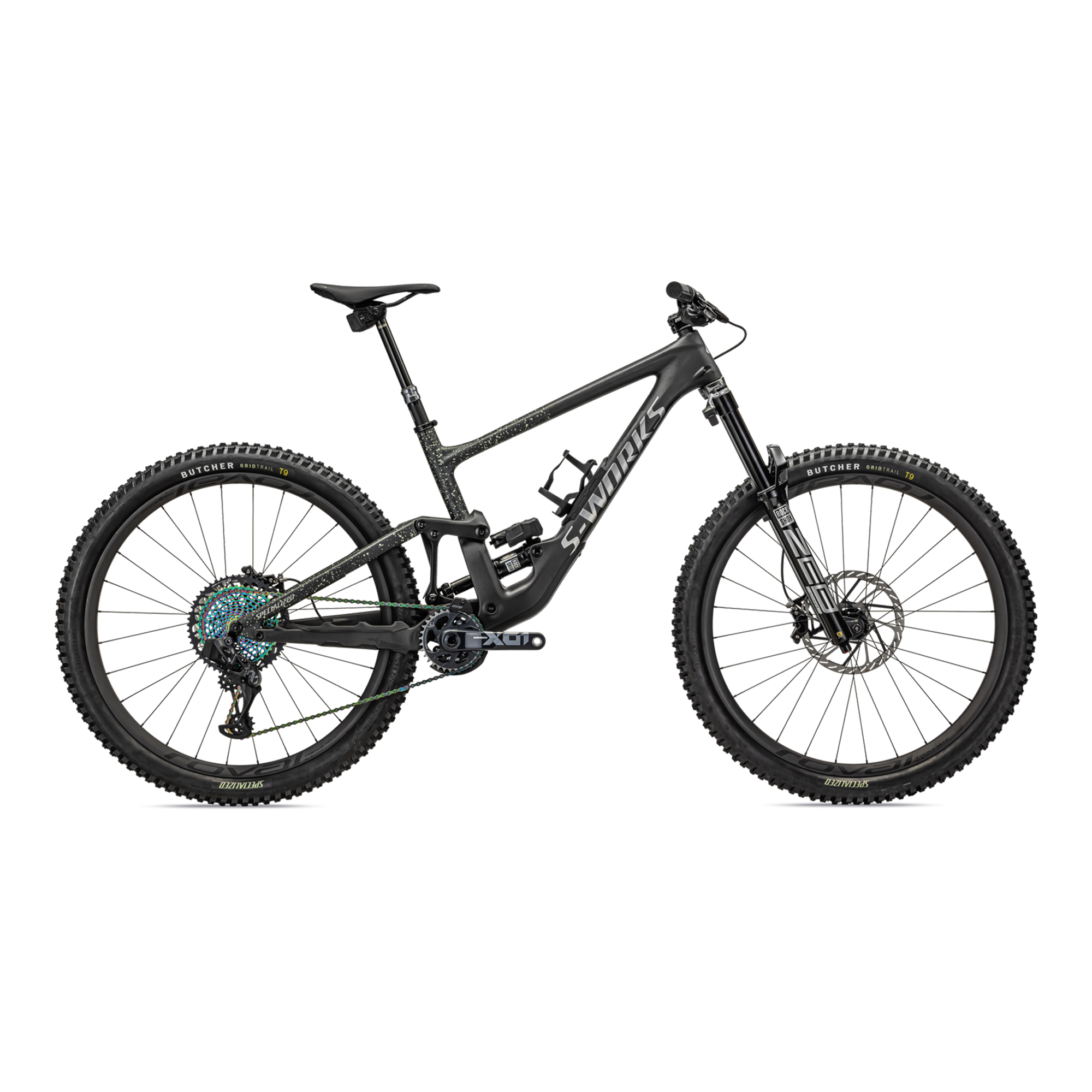 Specialized S-Works Enduro LTD - Satin Carbon/Brushed Black Liquid Metal/Limestone/Brushed Chrome