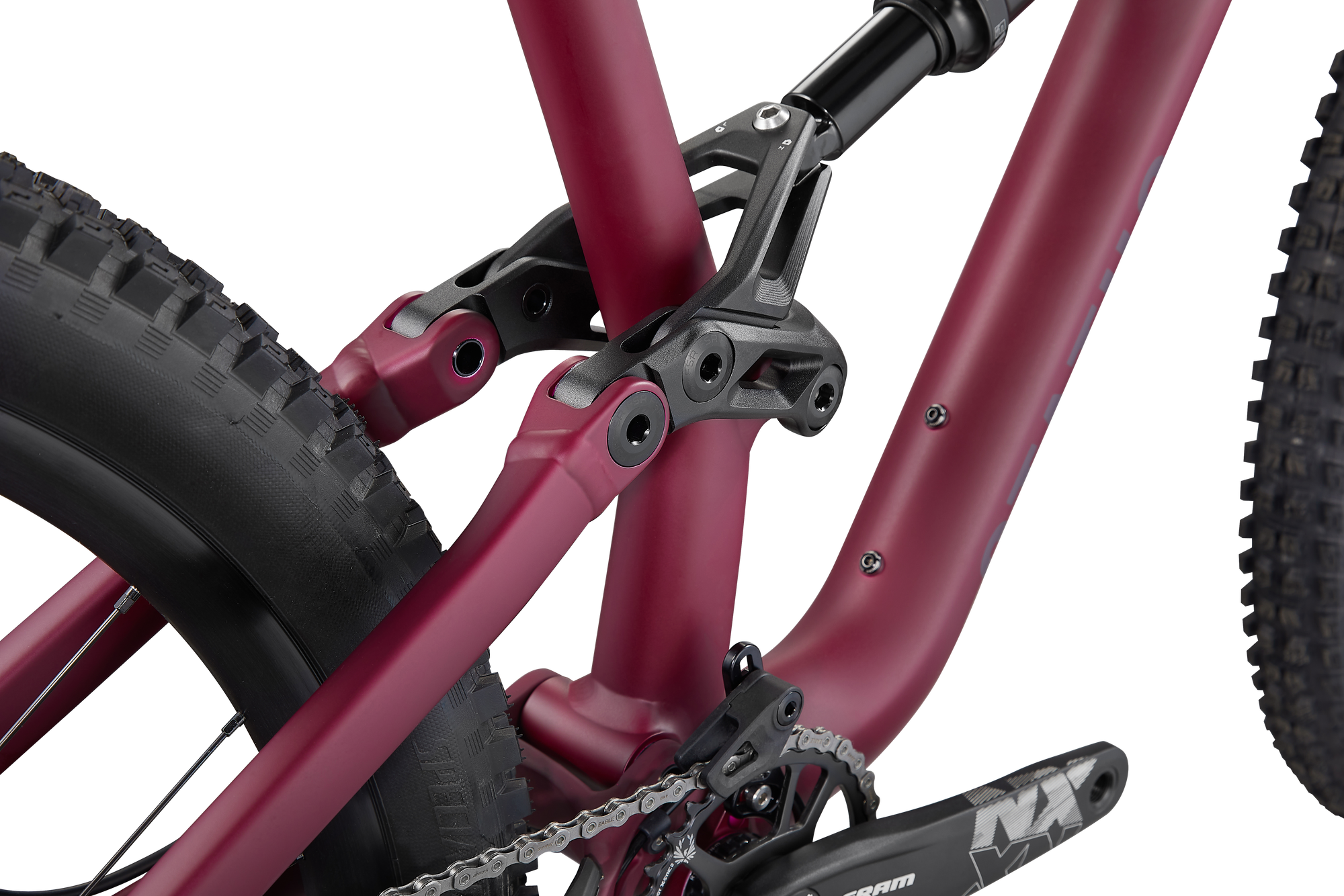 Specialized Status 140 - Satin Raspberry / Cast Umber
