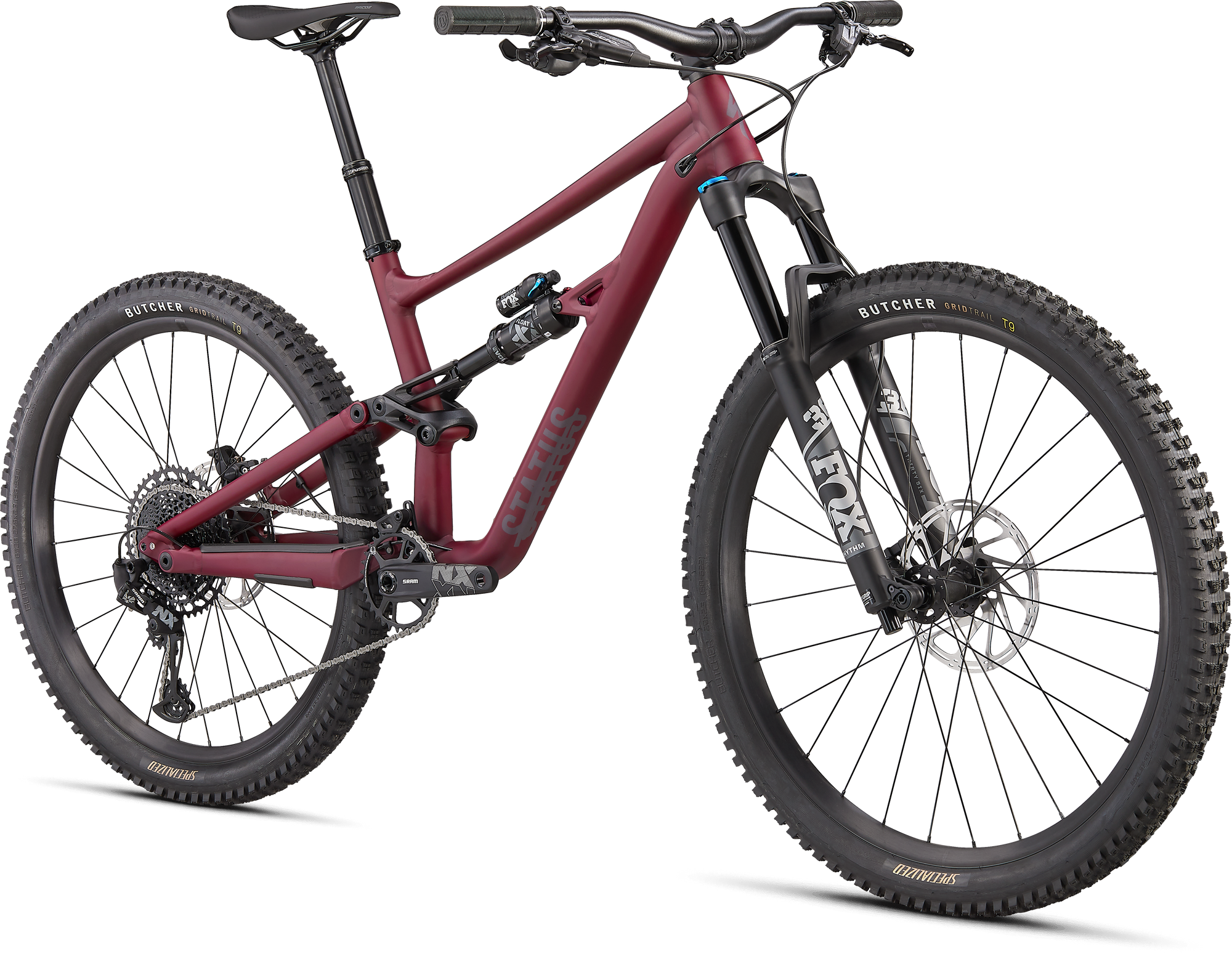 Specialized Status 140 - Satin Raspberry / Cast Umber