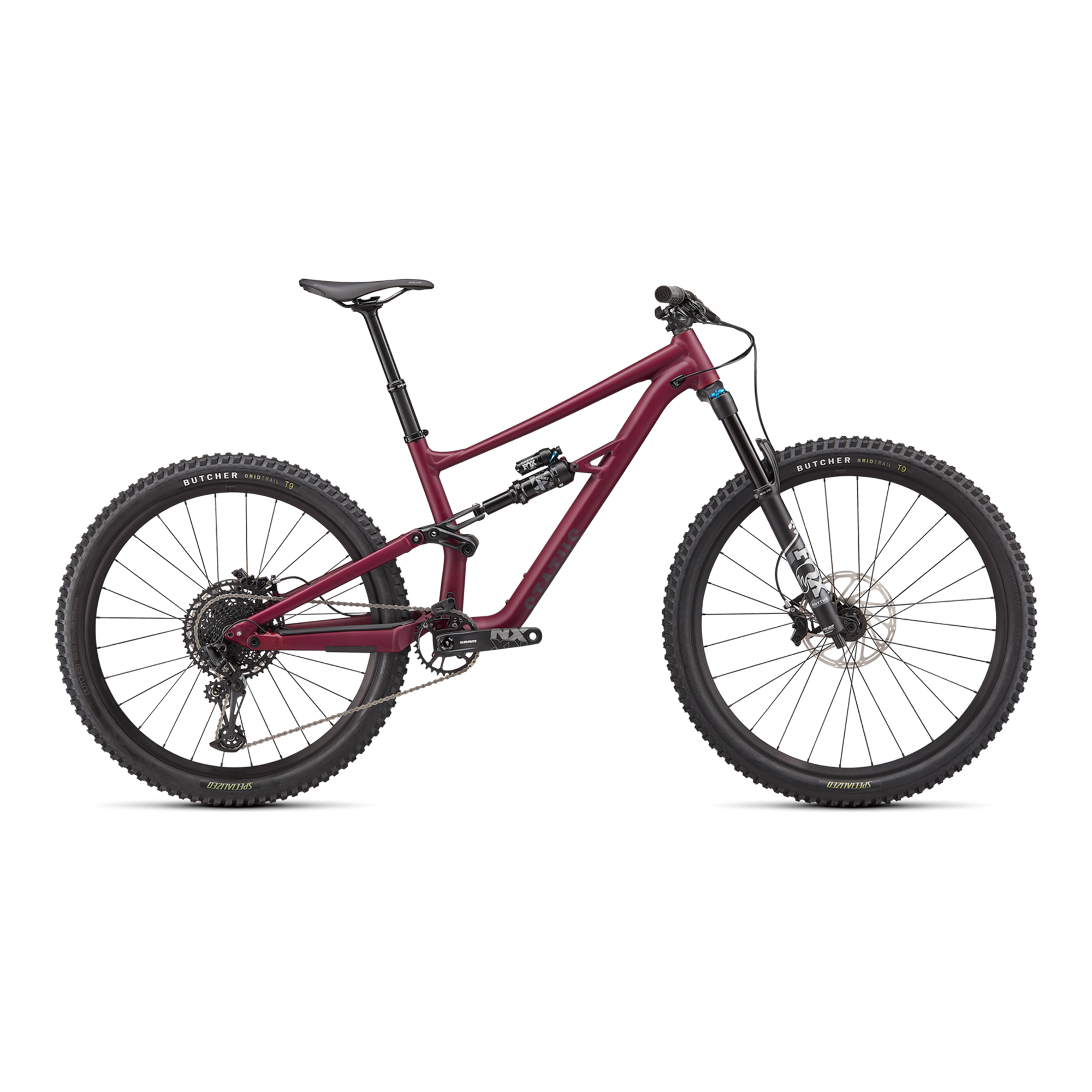 Specialized Status 140 - Satin Raspberry / Cast Umber