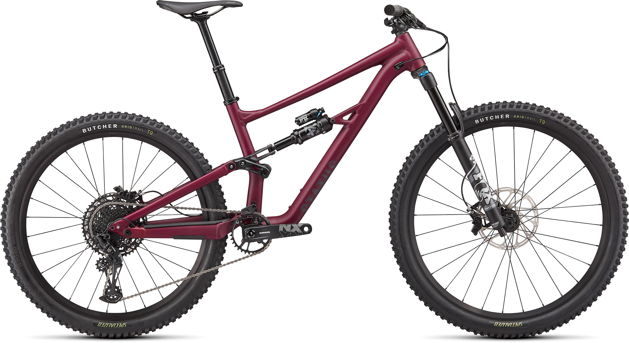 Specialized Status 140 - Satin Raspberry / Cast Umber