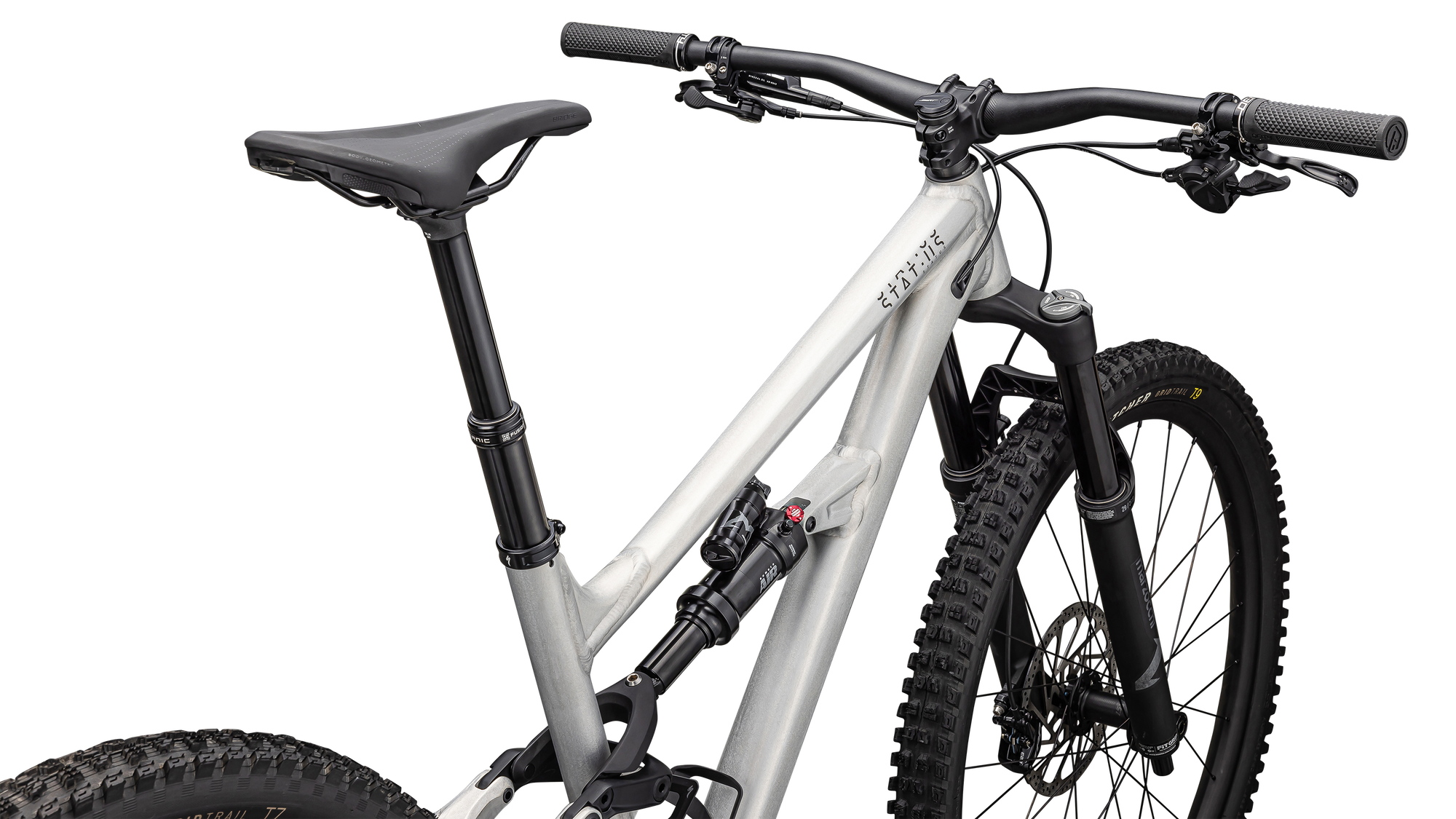 Specialized Status 2 140 - Satin Aluminum / Obsidian