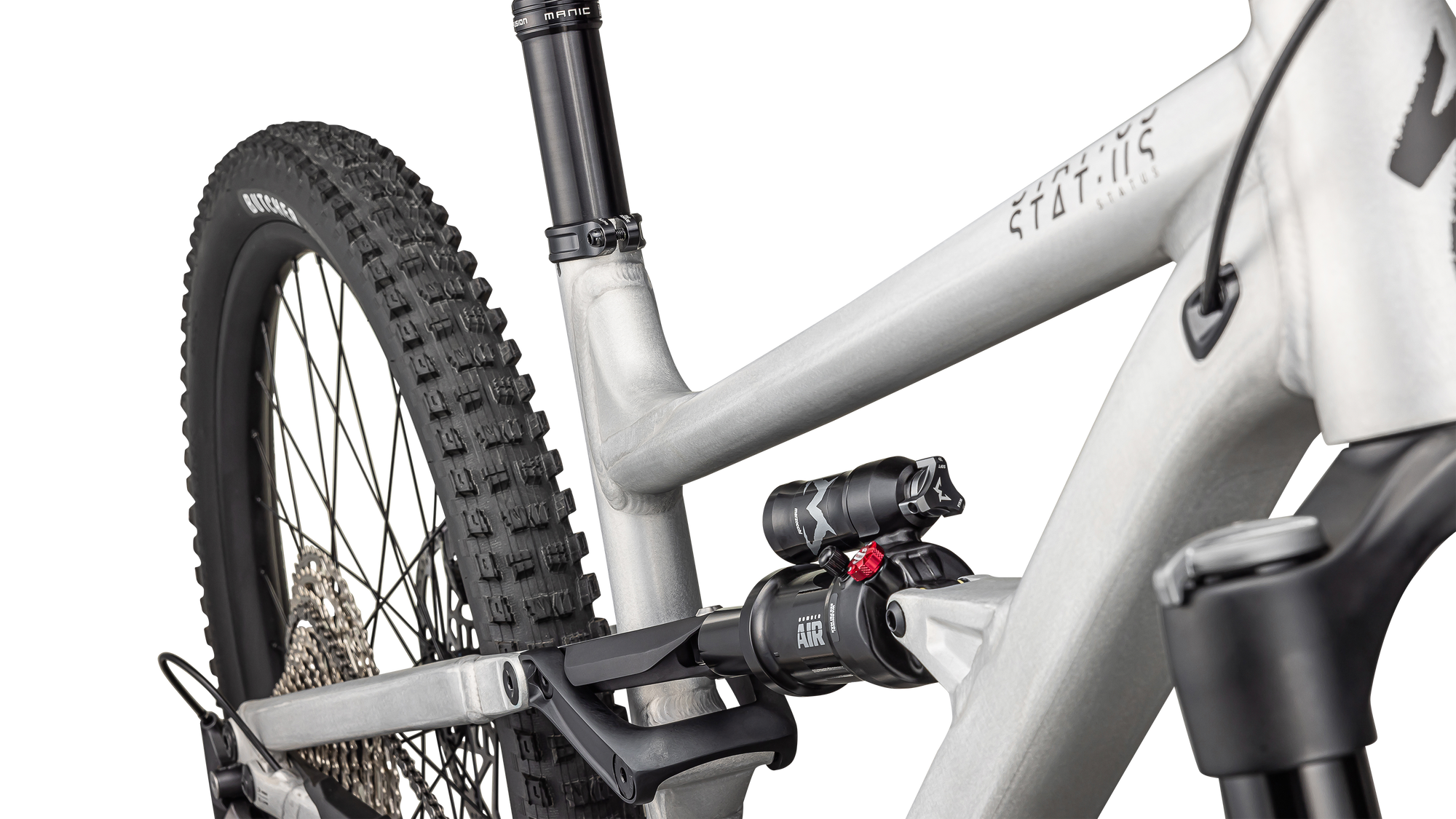 Specialized Status 2 140 - Satin Aluminum / Obsidian