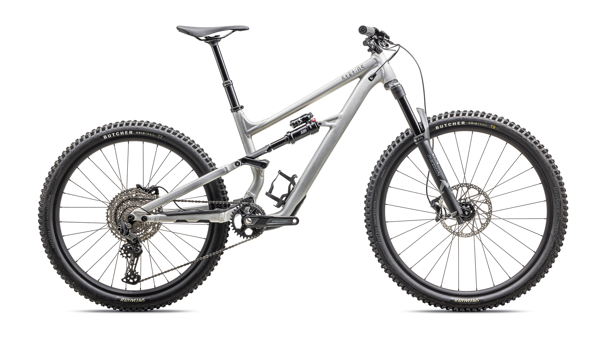 Specialized Status 2 140 - Satin Aluminum / Obsidian