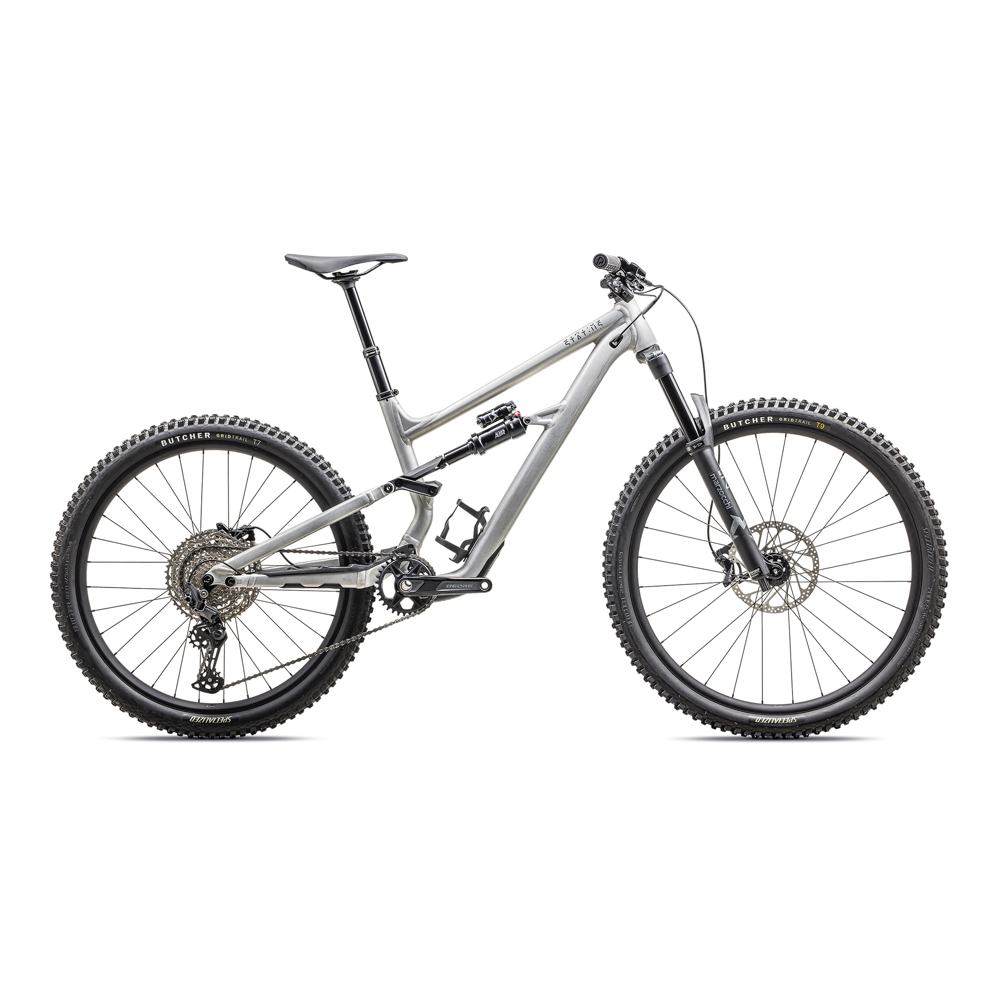 Specialized Status 2 140 - Satin Aluminum / Obsidian