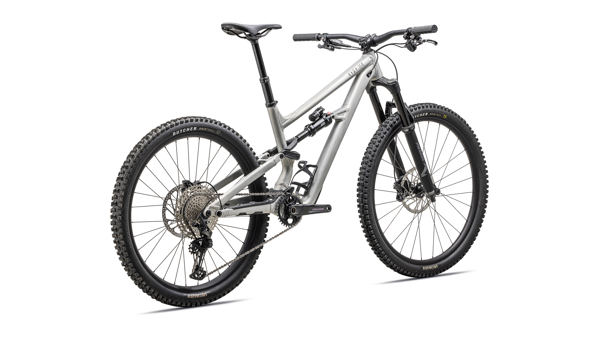 Specialized Status 2 140 - Satin Aluminum / Obsidian