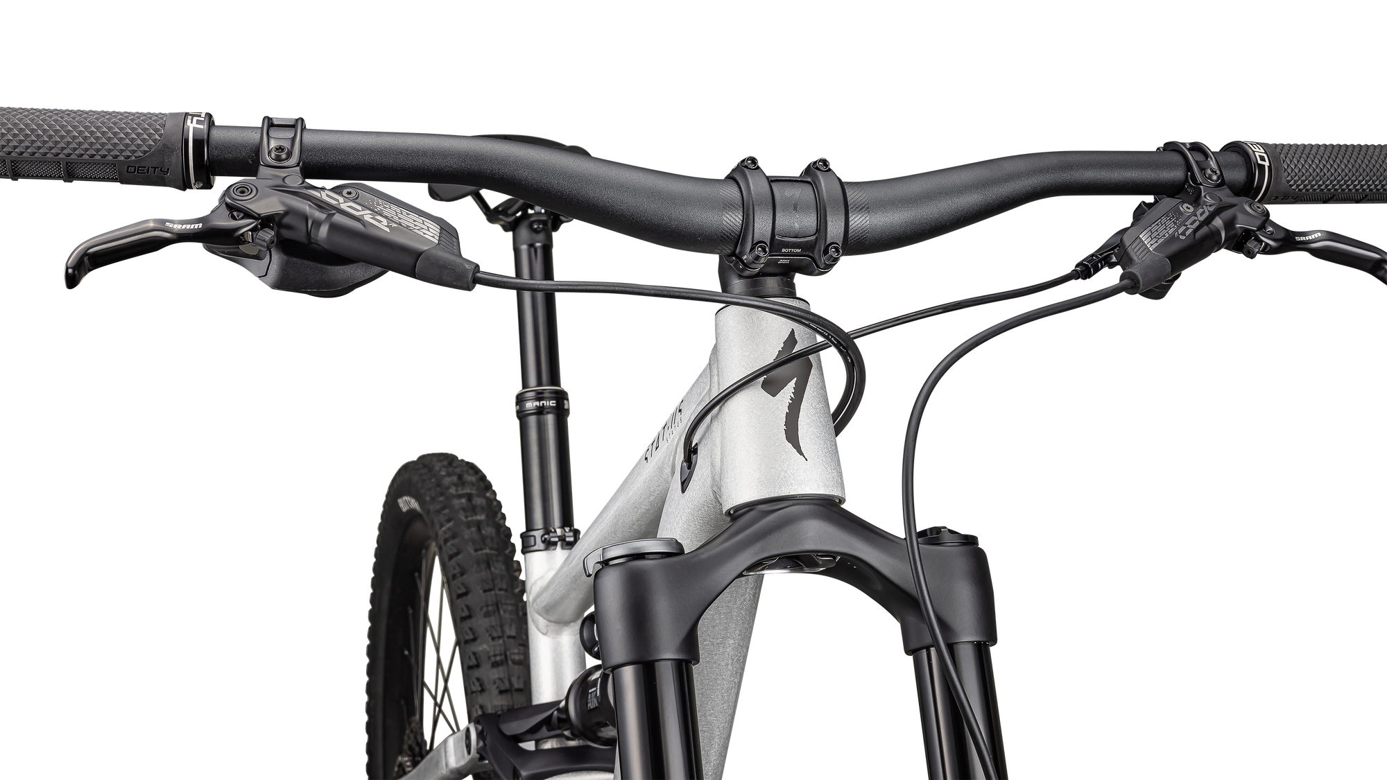 Specialized Status 2 140 ZERO - Satin Aluminum / Obsidian