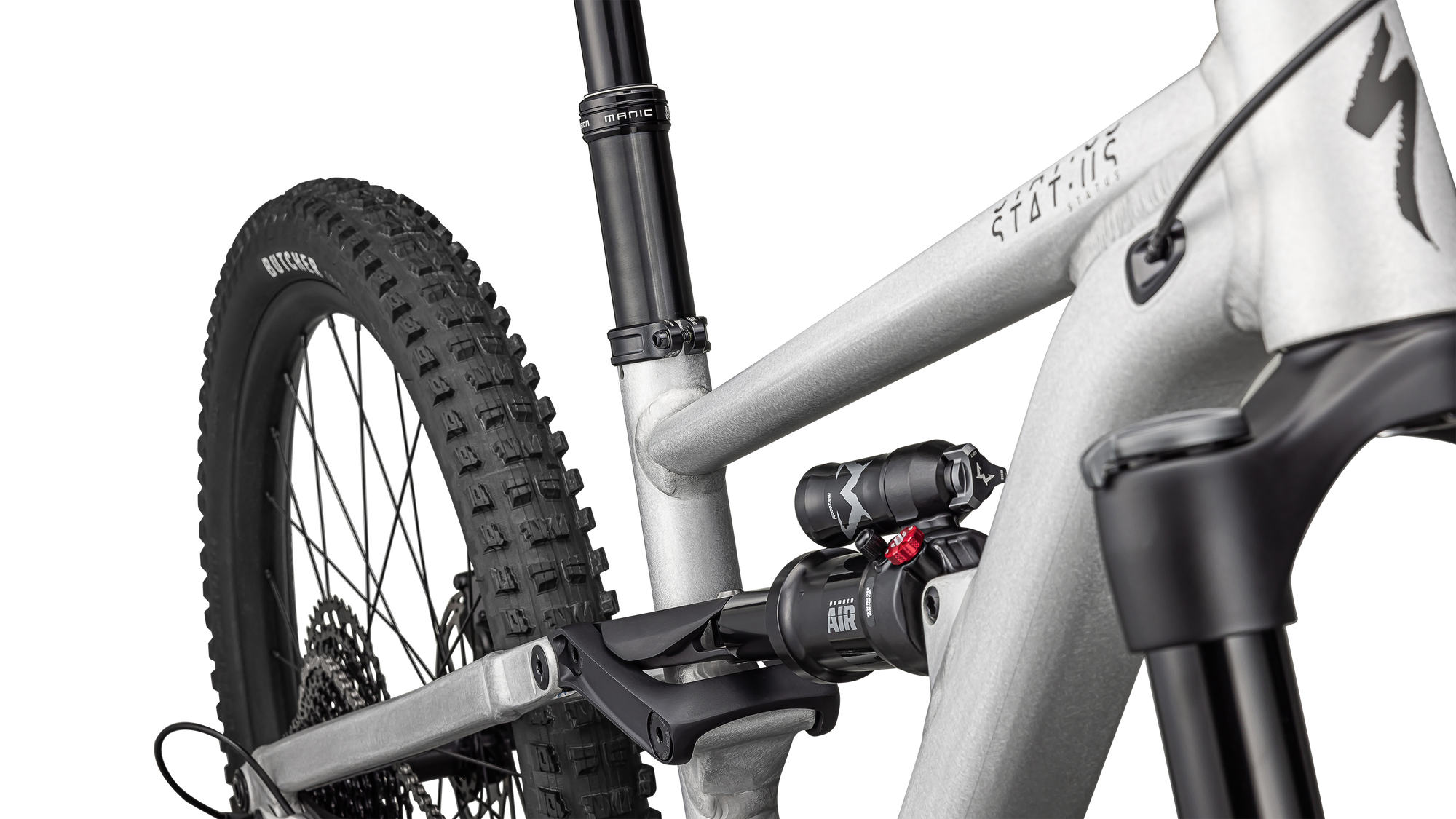 Specialized Status 2 140 ZERO - Satin Aluminum / Obsidian
