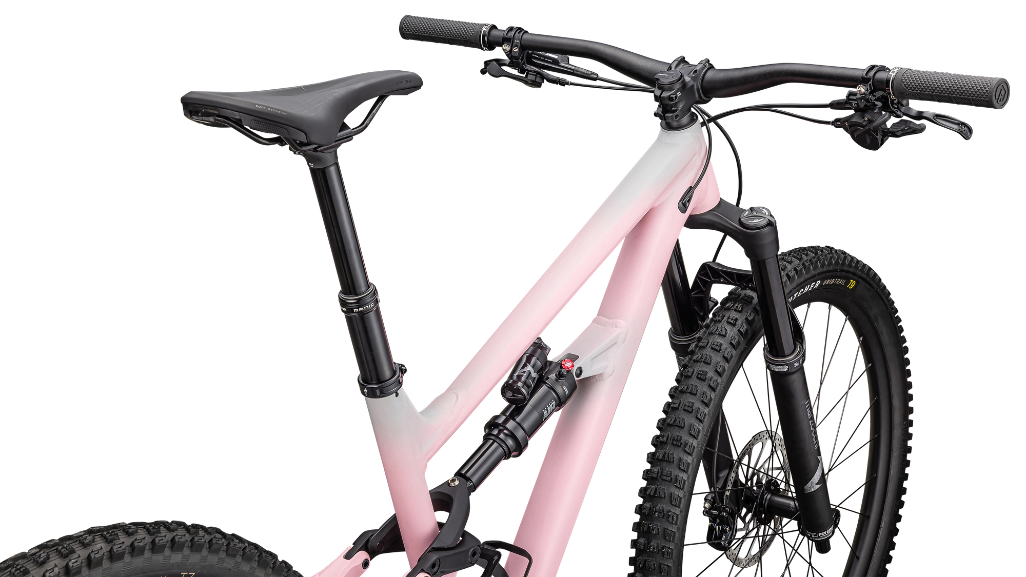 Specialized Status 2 140 - Satin Cool Grey / Desert Rose / Black