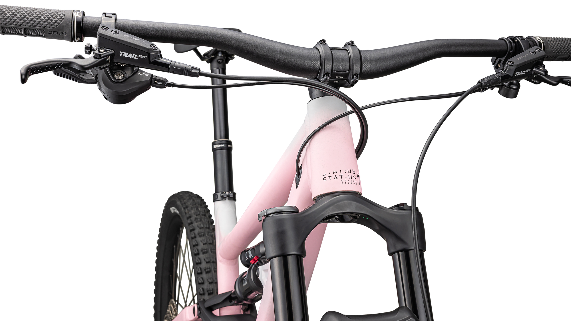 Specialized Status 2 140 - Satin Cool Grey / Desert Rose / Black