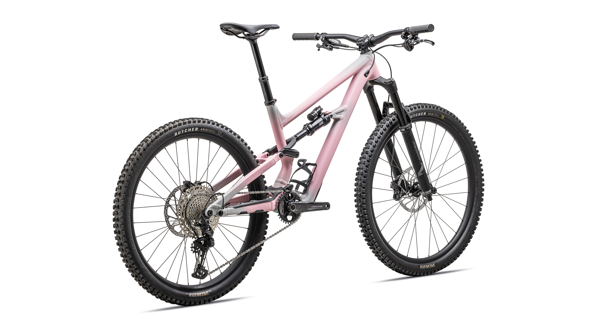 Specialized Status 2 140 - Satin Cool Grey / Desert Rose / Black