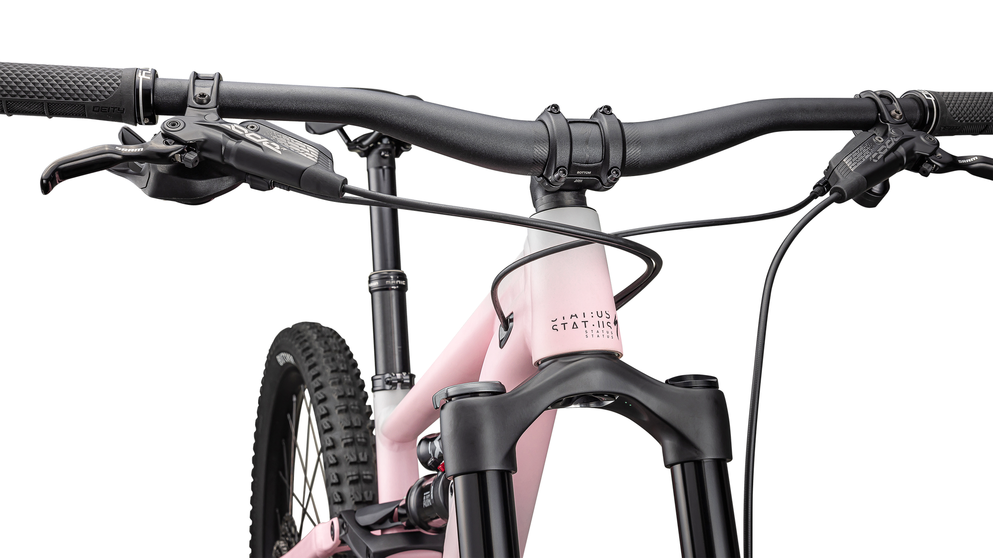 Specialized Status 2 140 ZERO - Satin Cool Grey / Desert Rose / Black