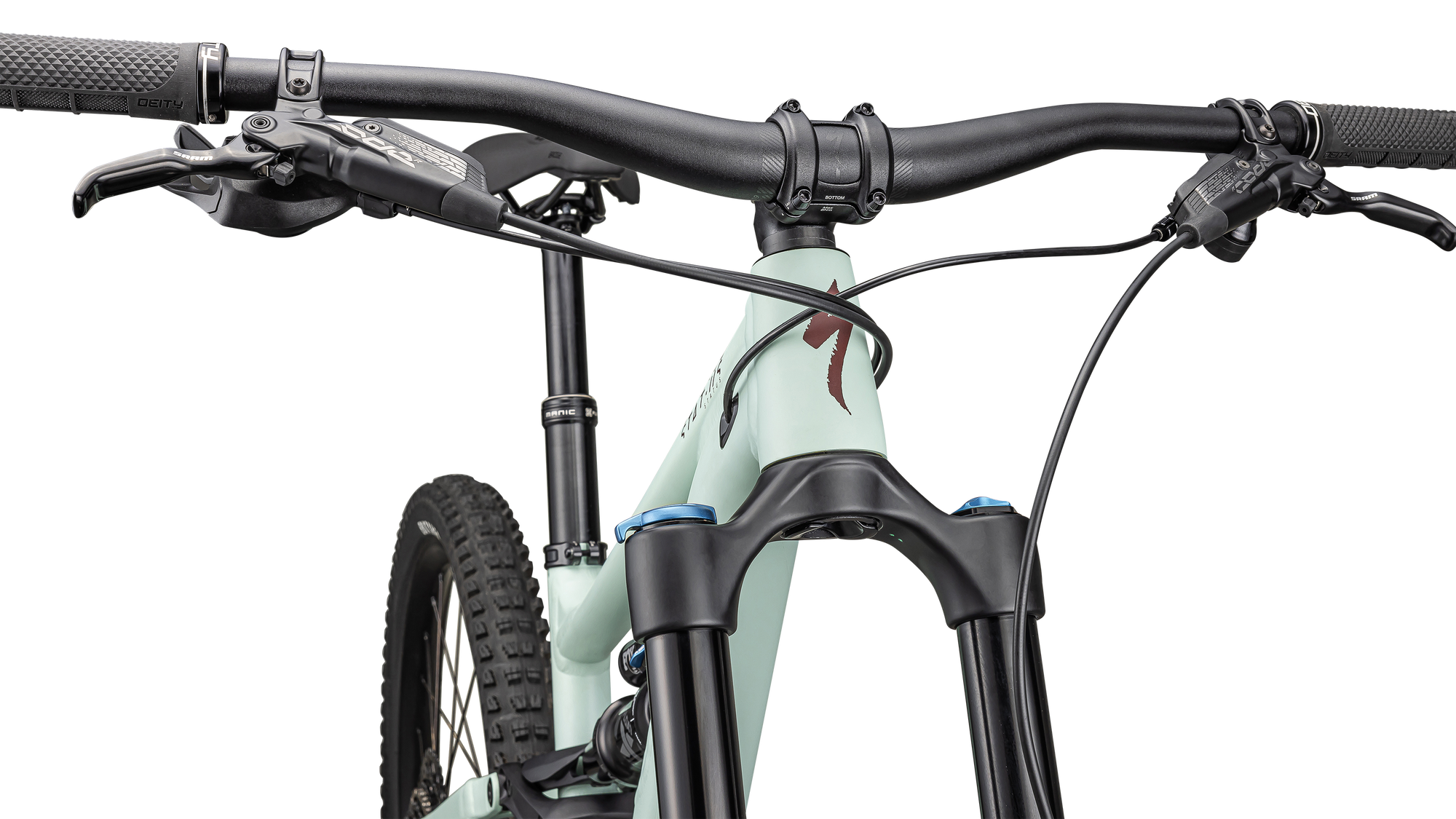 Specialized Status 2 170 ZERO - Satin White Sage / Rusted Red