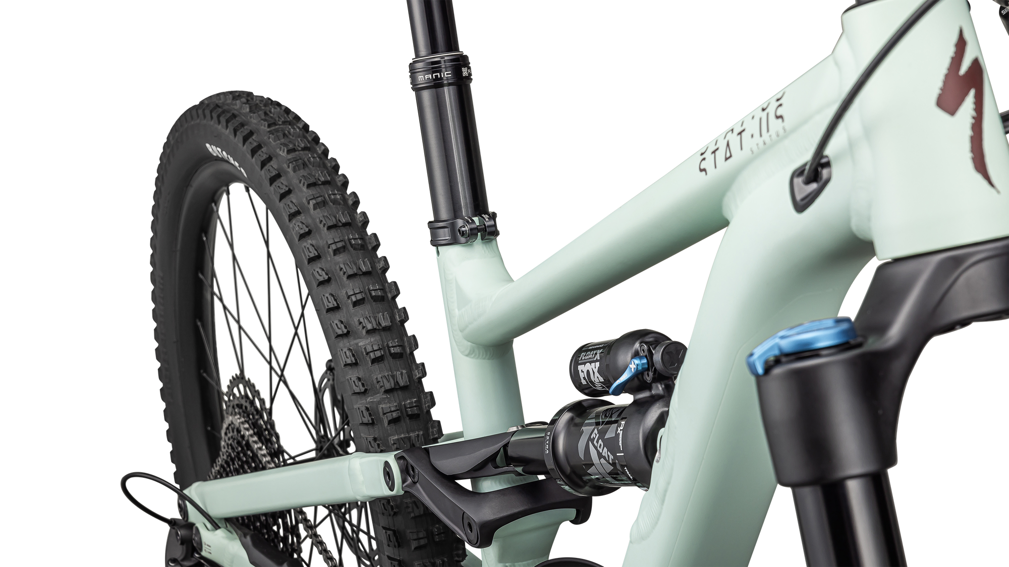 Specialized Status 2 170 ZERO - Satin White Sage / Rusted Red