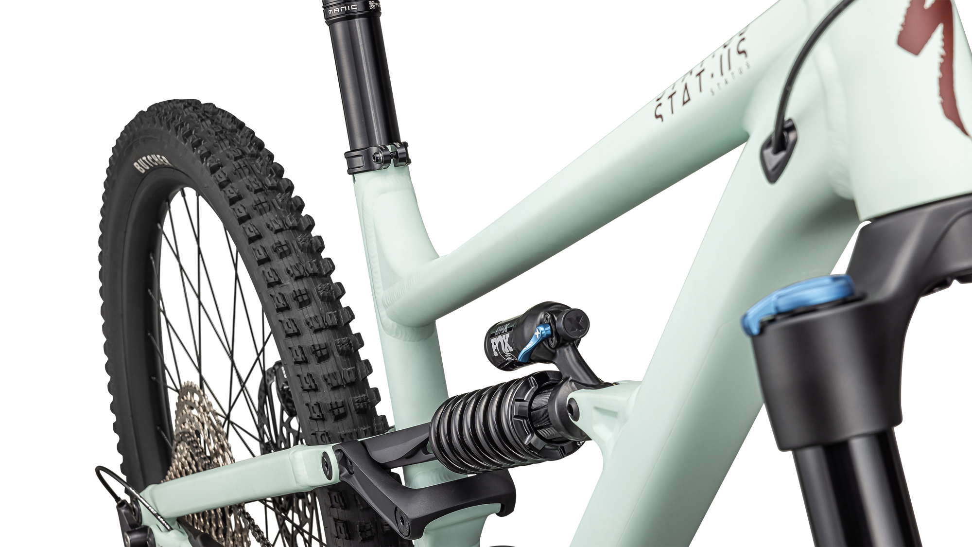 Specialized Status 2 170 - Satin White Sage / Rusted Red
