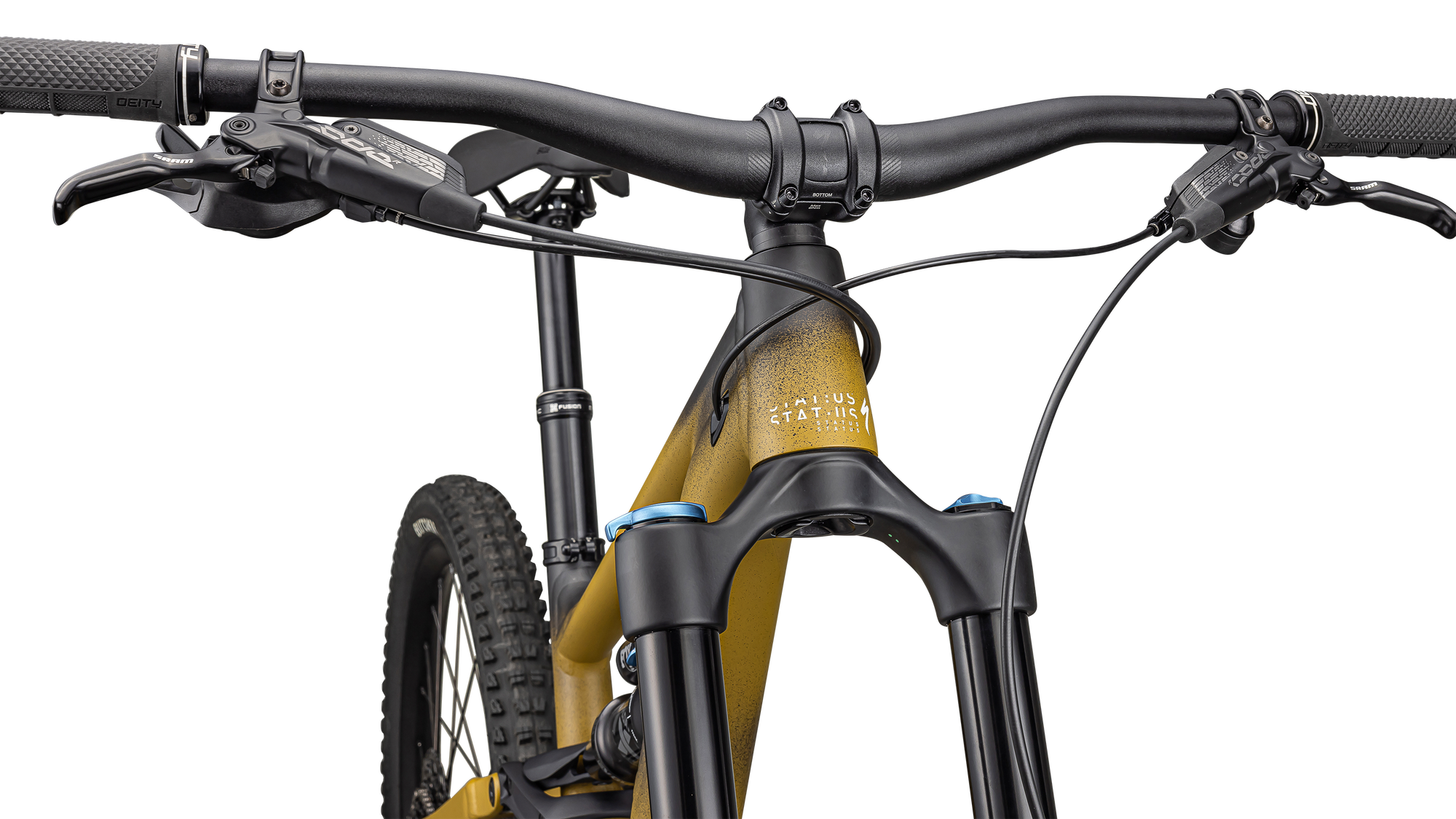Specialized Status 2 170 ZERO - Satin Harvest Gold Tint / Obsidian / Dune White