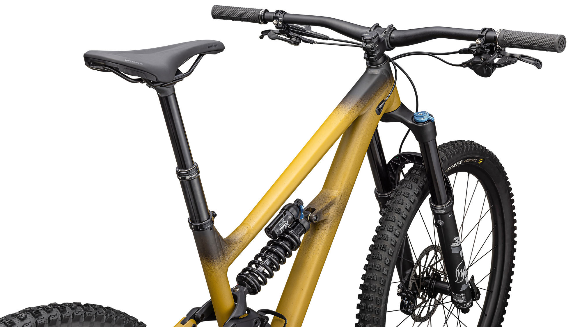 Specialized Status 2 170 - Satin Harvest Gold Tint / Obsidian / Dune White