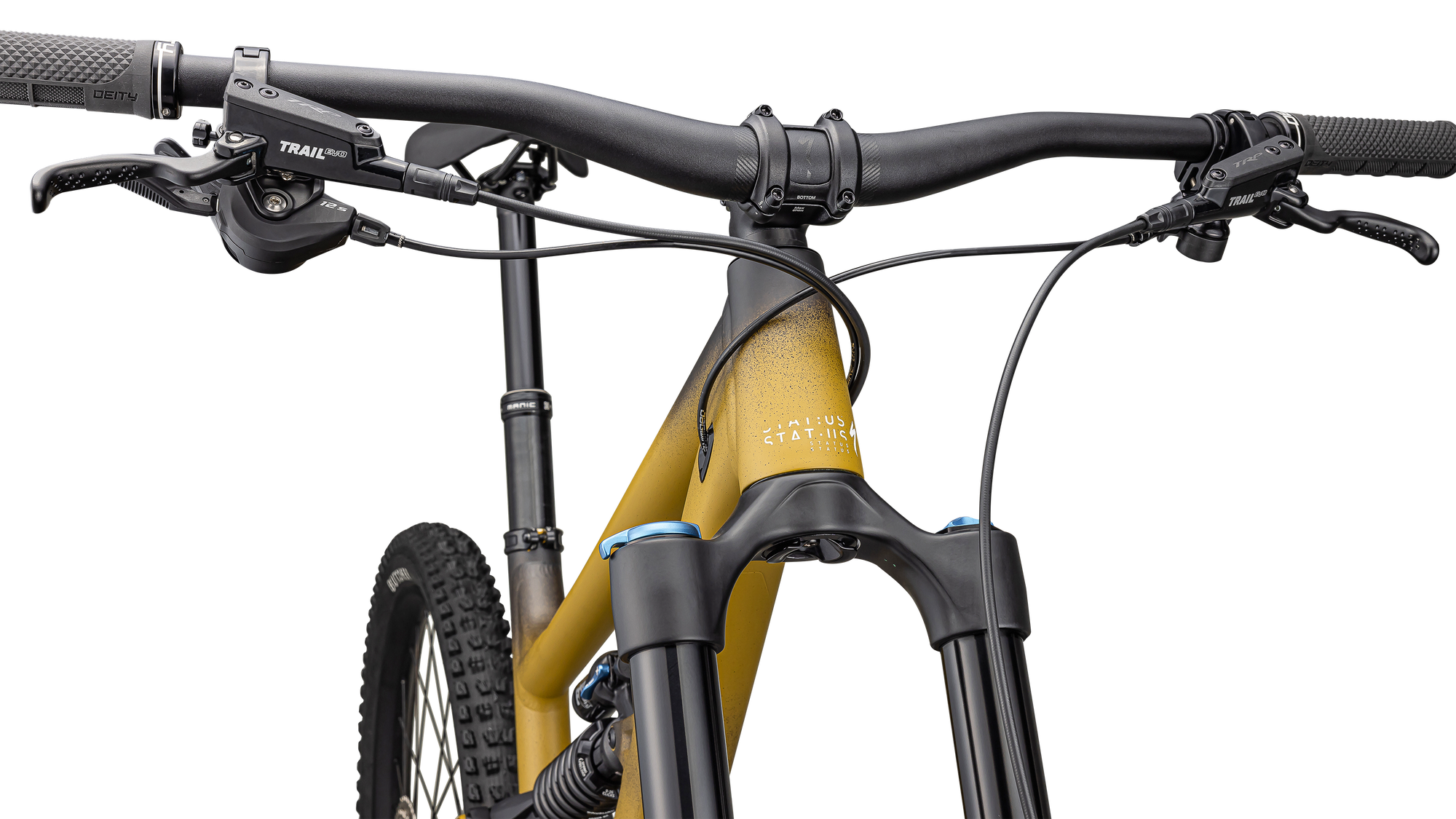 Specialized Status 2 170 - Satin Harvest Gold Tint / Obsidian / Dune White