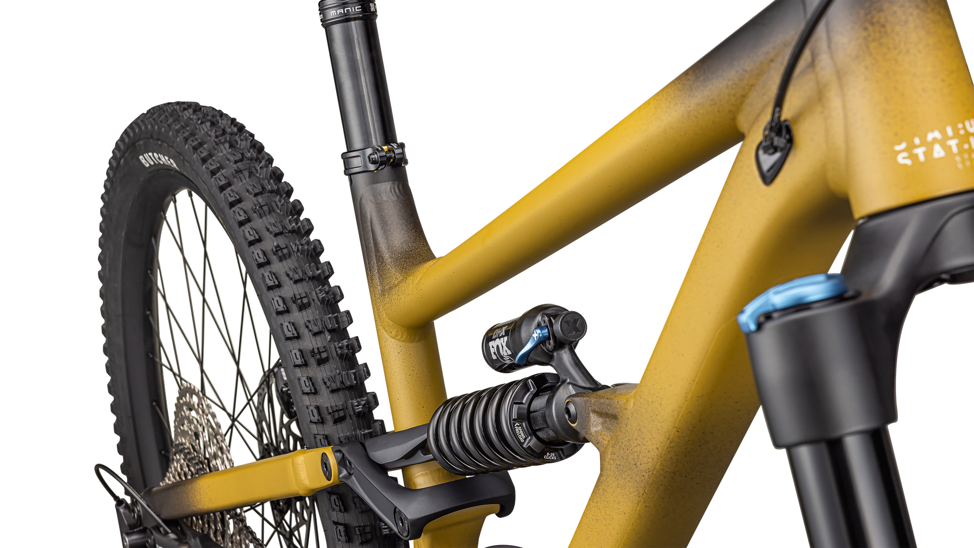Specialized Status 2 170 - Satin Harvest Gold Tint / Obsidian / Dune White