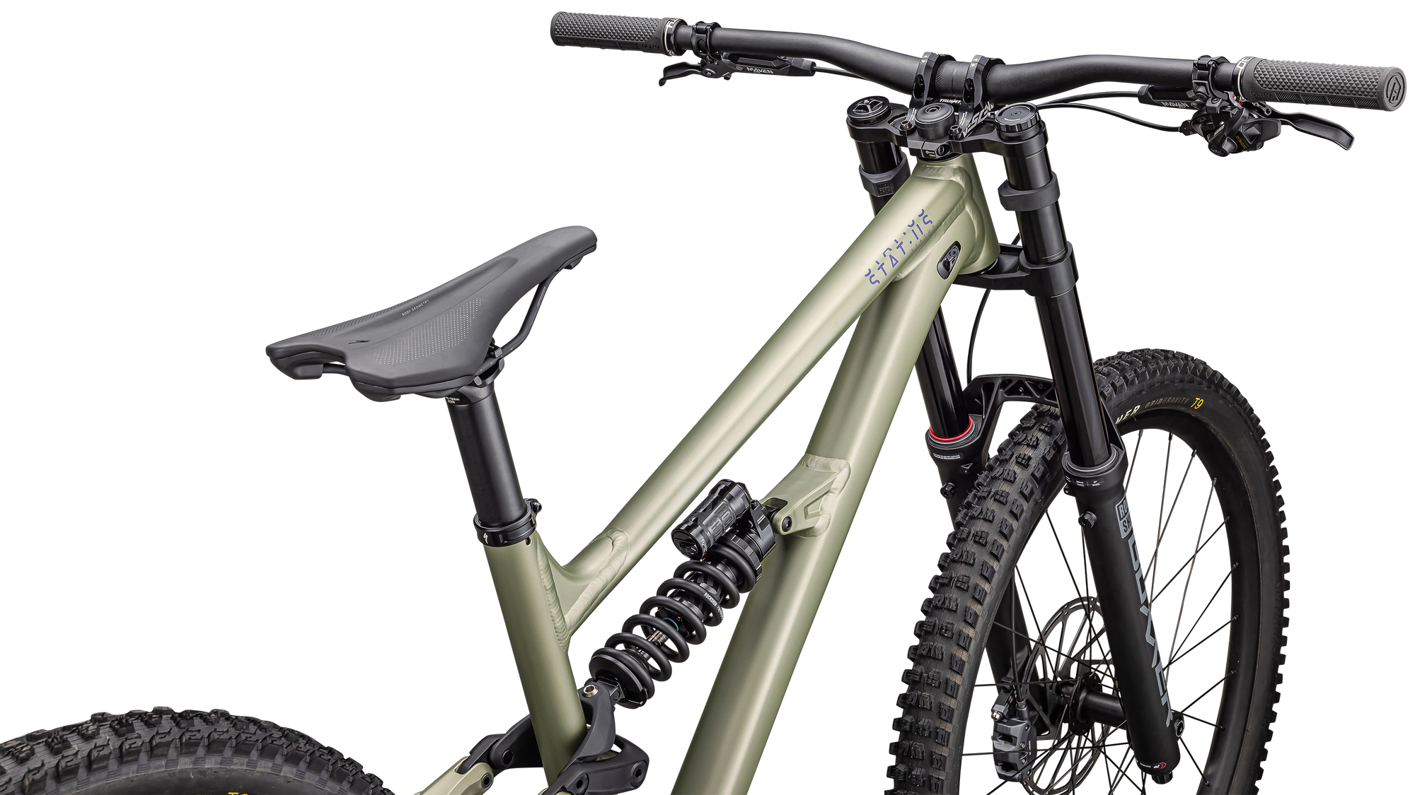 Specialized Status 2 170 DH - Satin Metallic Spruce / Purple Haze
