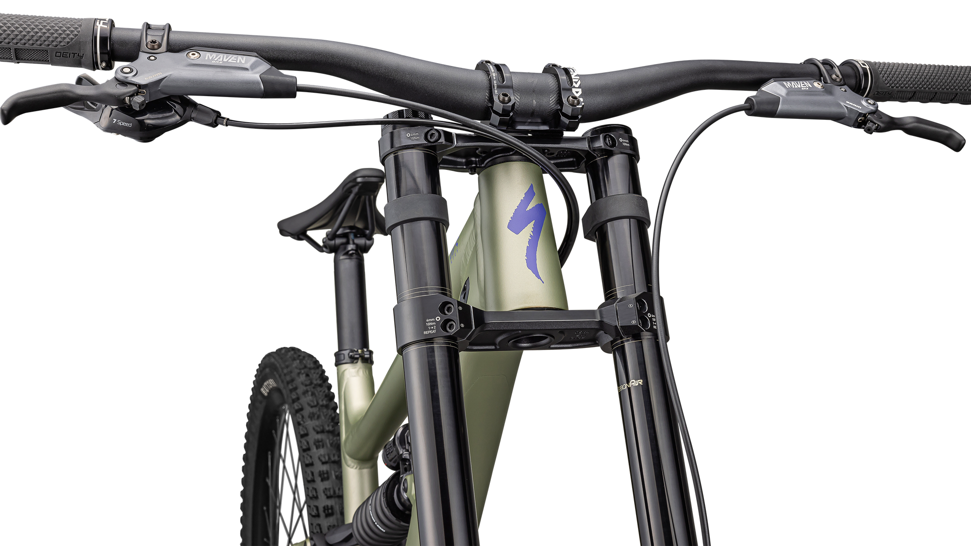 Specialized Status 2 170 DH - Satin Metallic Spruce / Purple Haze