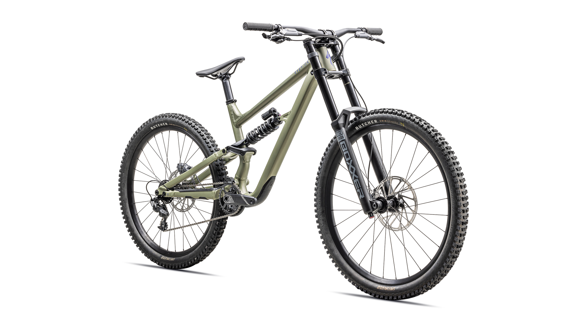 Specialized Status 2 170 DH - Satin Metallic Spruce / Purple Haze