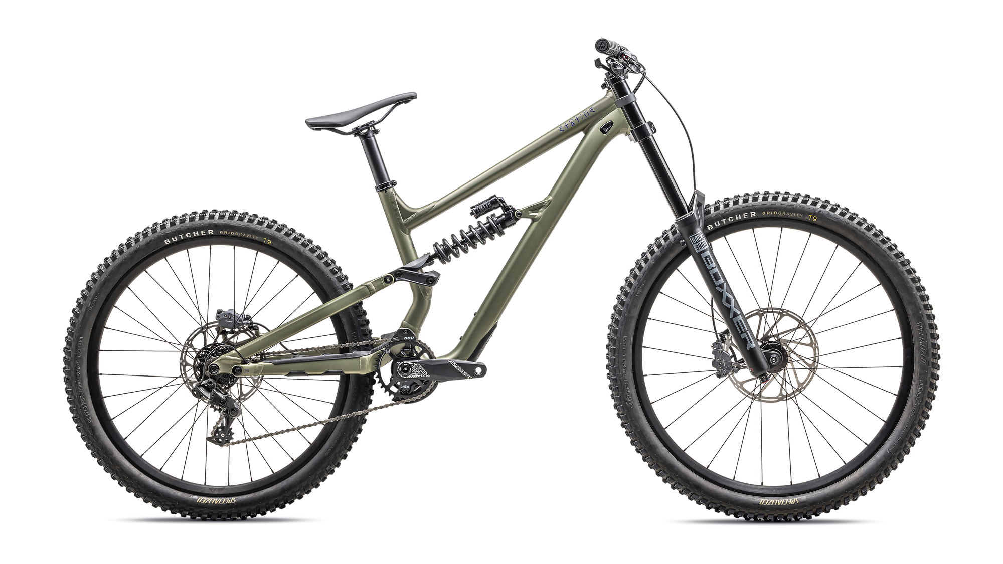 Specialized Status 2 170 DH - Satin Metallic Spruce / Purple Haze