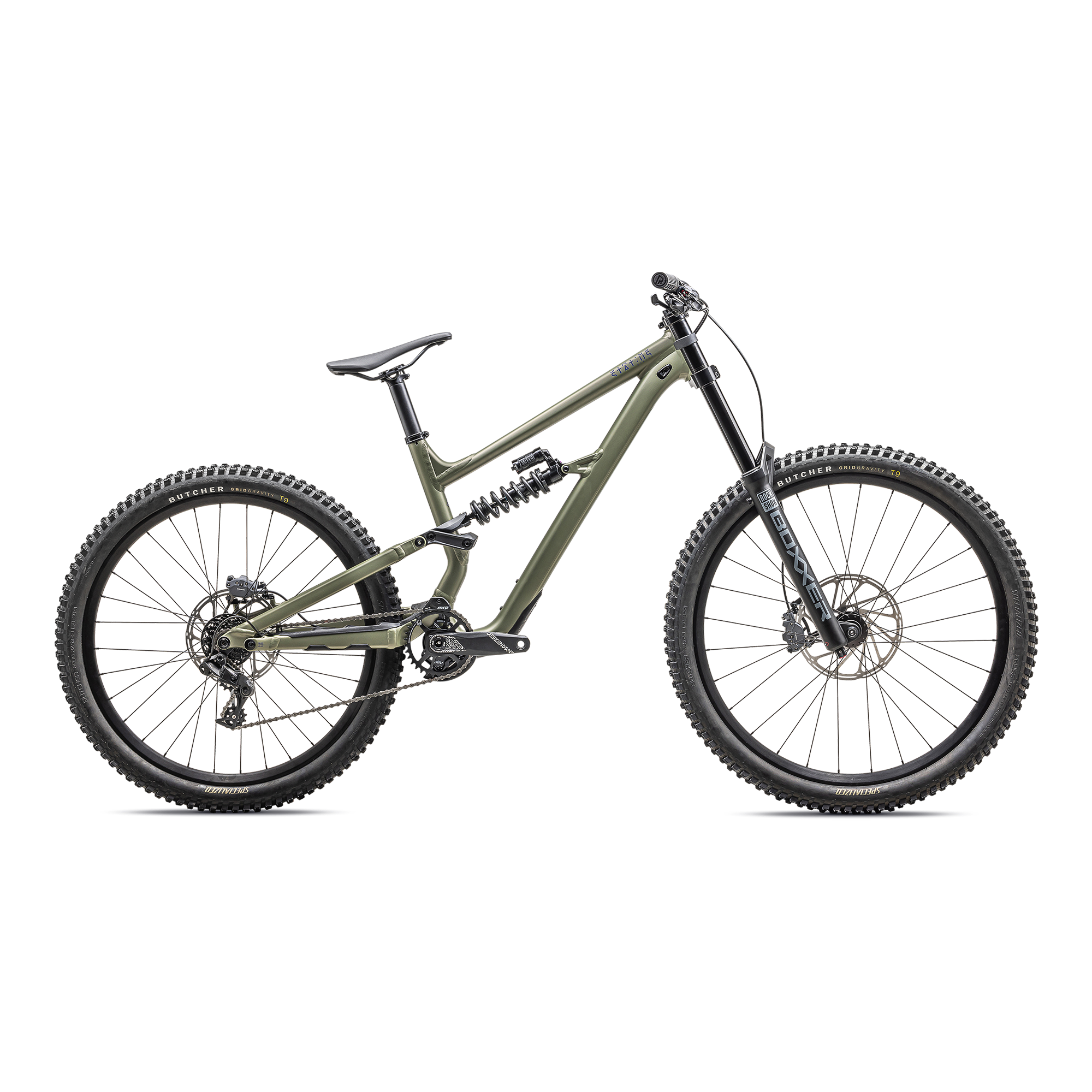 Specialized Status 2 170 DH - Satin Metallic Spruce / Purple Haze