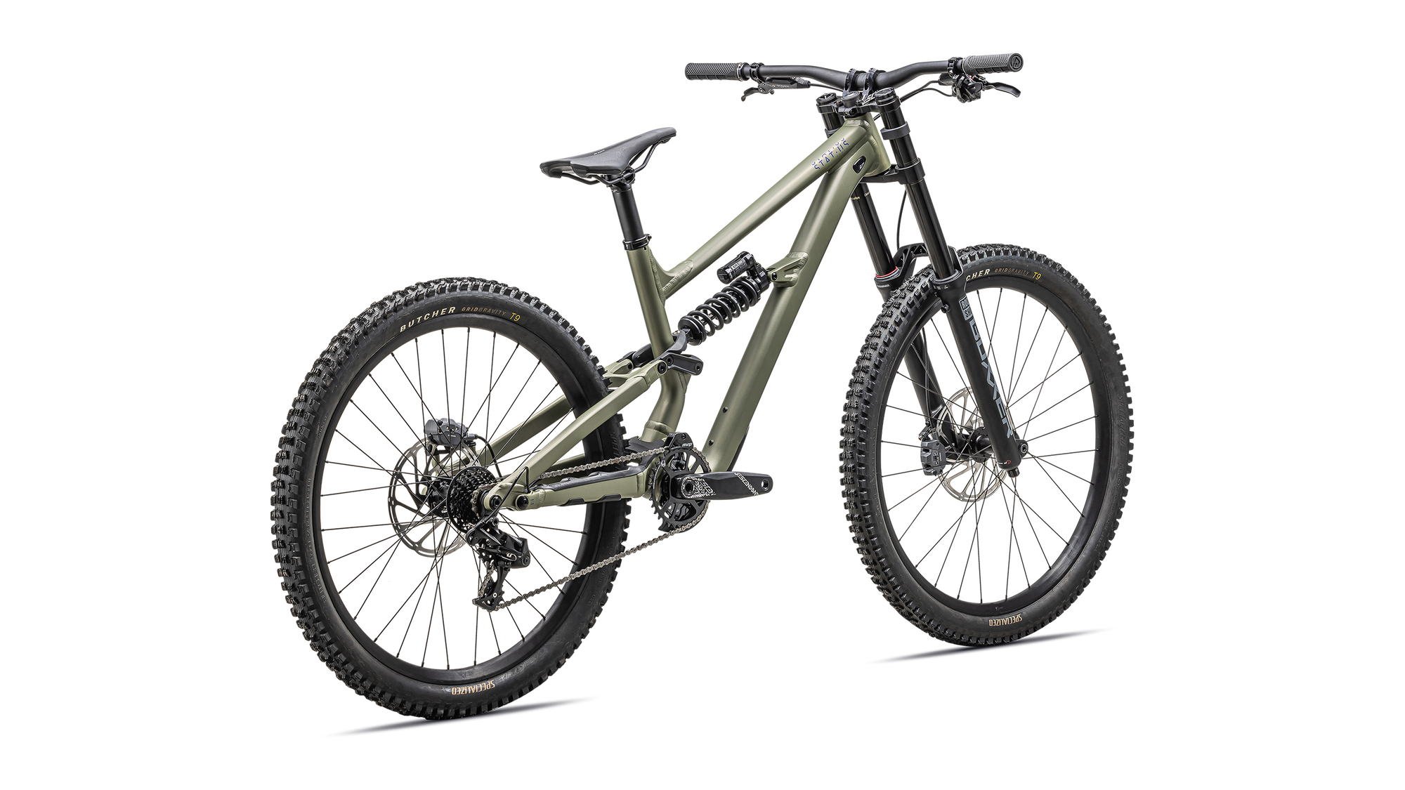 Specialized Status 2 170 DH - Satin Metallic Spruce / Purple Haze