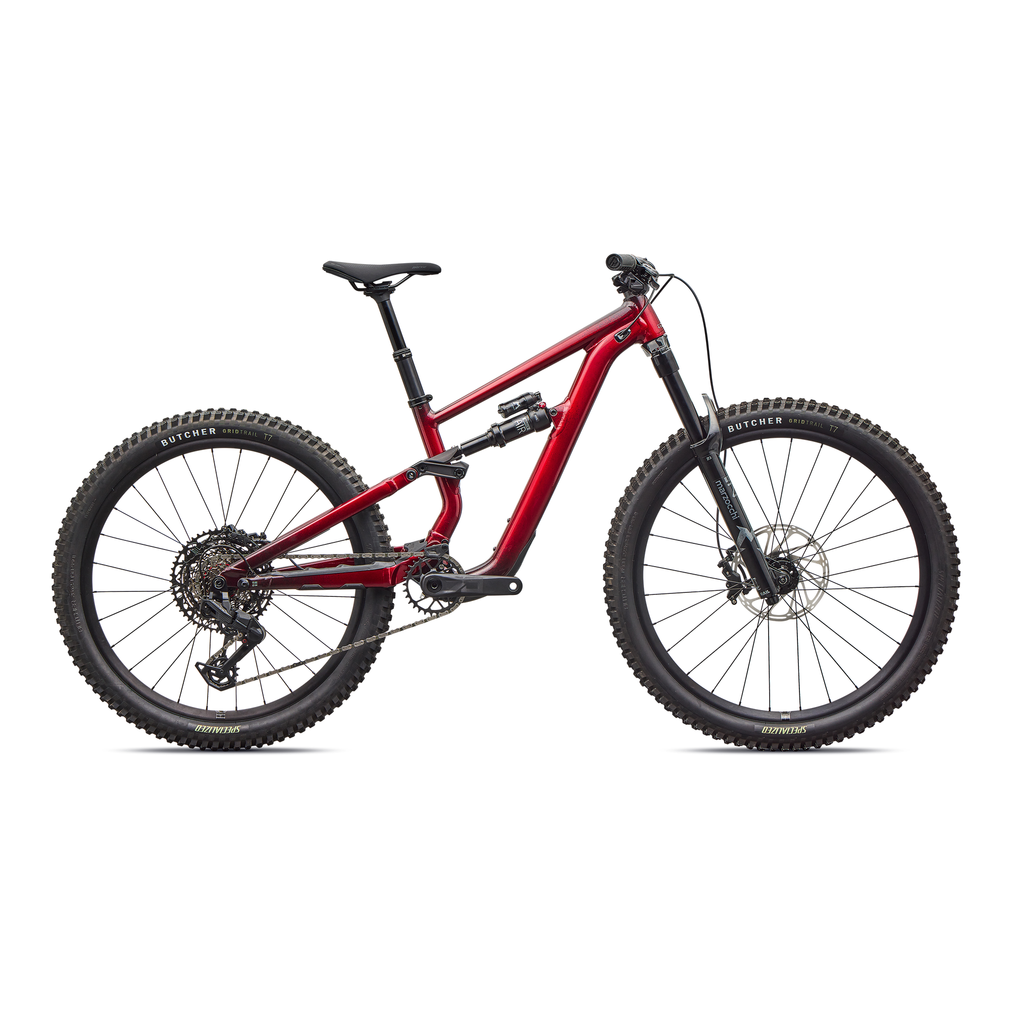 Specialized Status 2 140 ZERO - Gloss Red Sky / Metallic Obsidian / Oasis