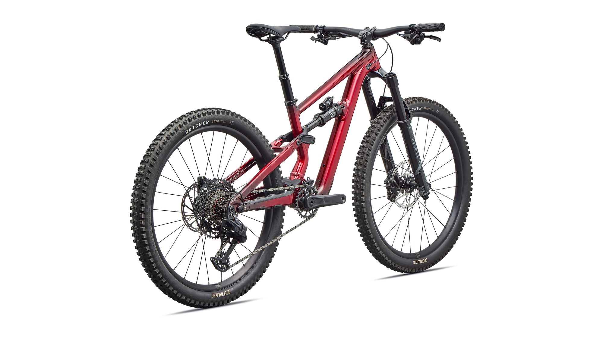 Specialized Status 2 140 ZERO - Gloss Red Sky / Metallic Obsidian / Oasis